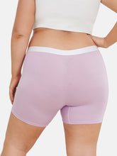 Women's Modal Plus Size Boyshorts Panties 2-Pack